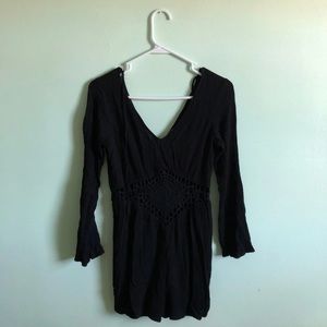 Charlotte Russe Black Romper